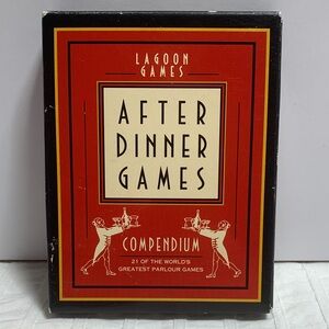 After Dinner Games - Compendium of 21 World’s Greatest Parlour Games - Unused
